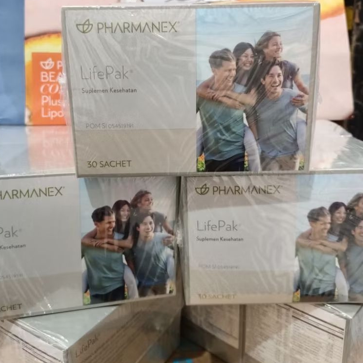 2 Box Lifepak Lifepack Multivitamin 60 Sachet - Dukung Daya Tahan Tubuh Lifepak