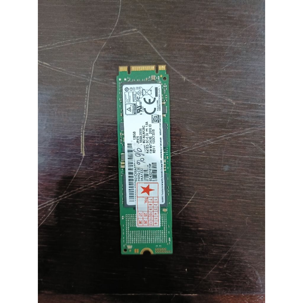 Samsung SSD M2 SATA 128gb