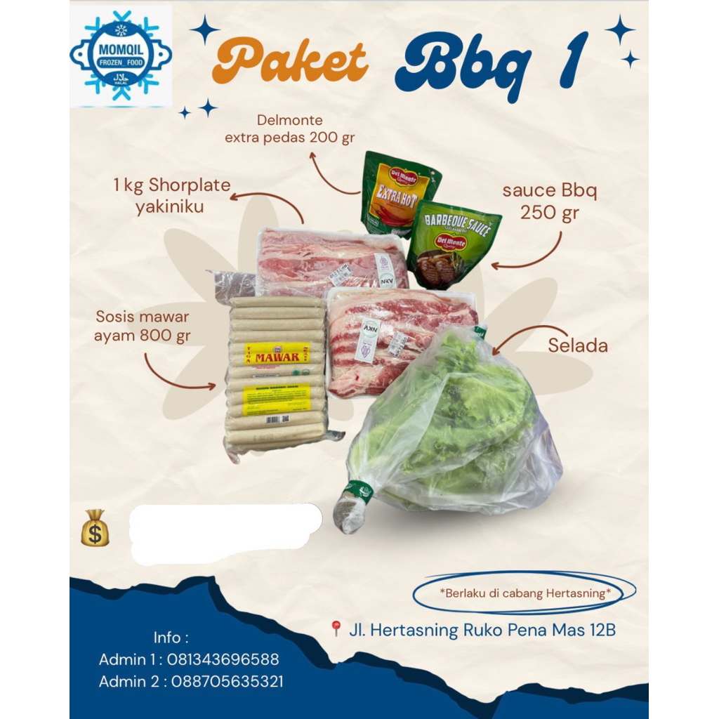 PAKET BBQ 1 | DAGING BBQ