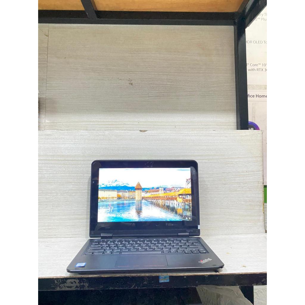 Laptop Lenovo Thinkpad Yoga 11e Flip Touchscreen Intel Core M3-7y30 Gen 7 Ram 8gb SSD 512gb Bergaran