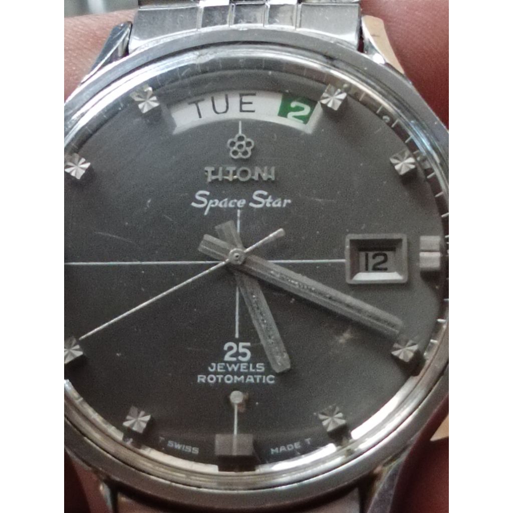 jam tangan titoni space star rotomatic
