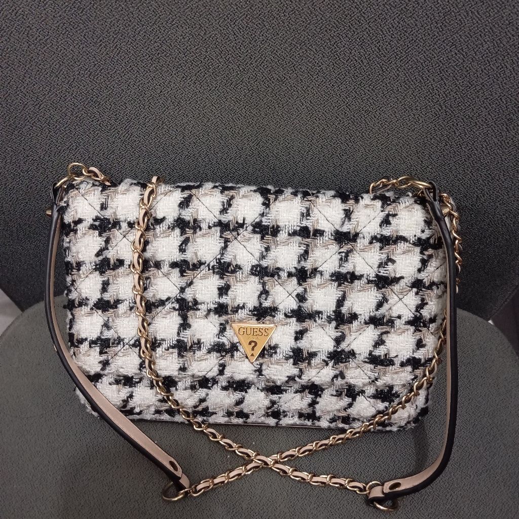 sling bag gu3ss/ sling bag wanita/tweed sling bag
