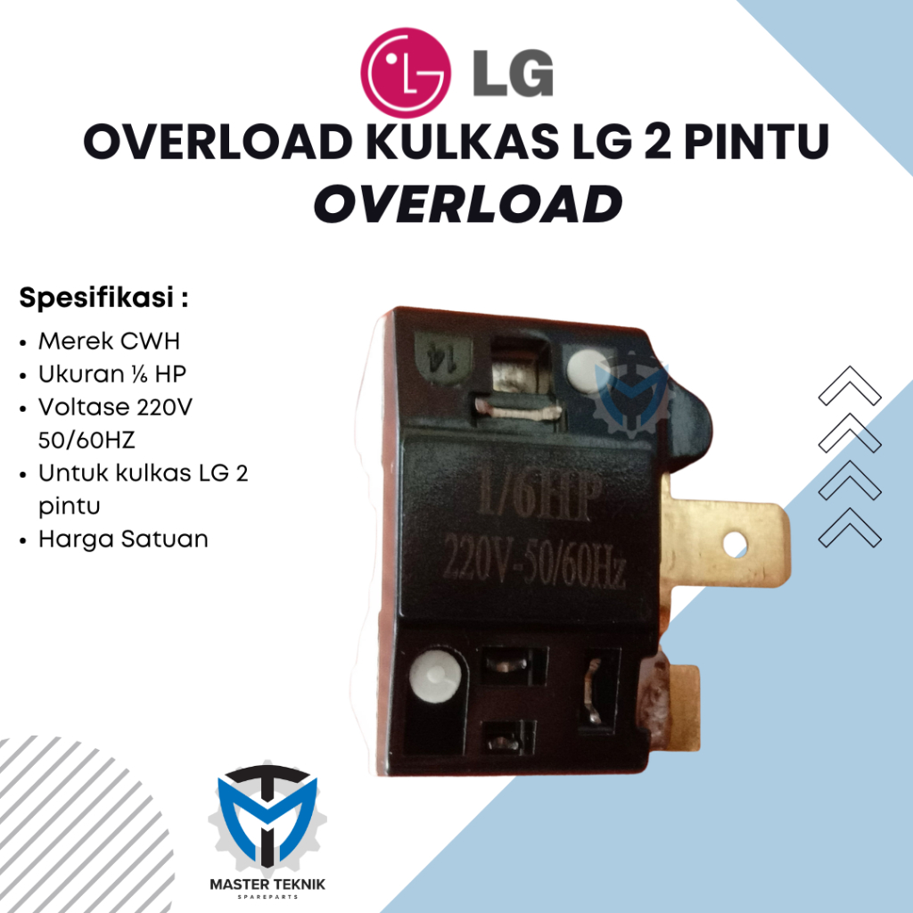 Overload Kulkas LG 2 Pintu | Sparepart Kulkas