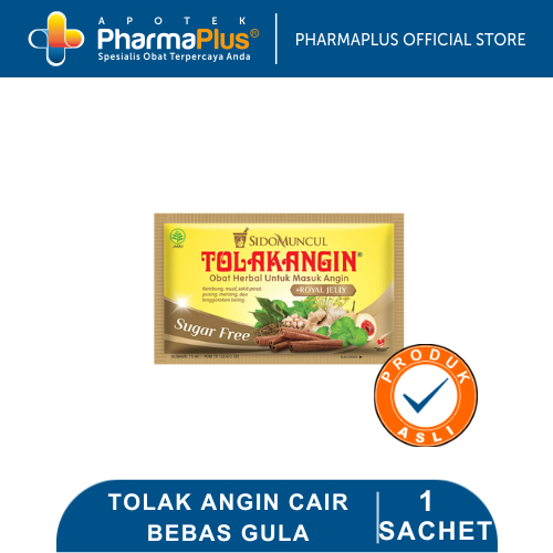 Tolak Angin Cair Bebas Gula 1 Sachet