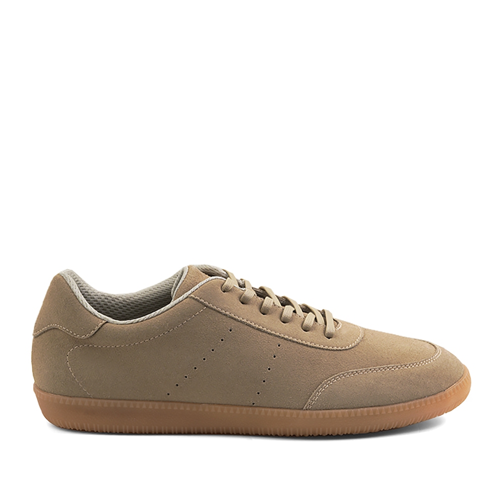 Prabu - Sepatu Kulit Suede Sneakers Pria Fendi Beige