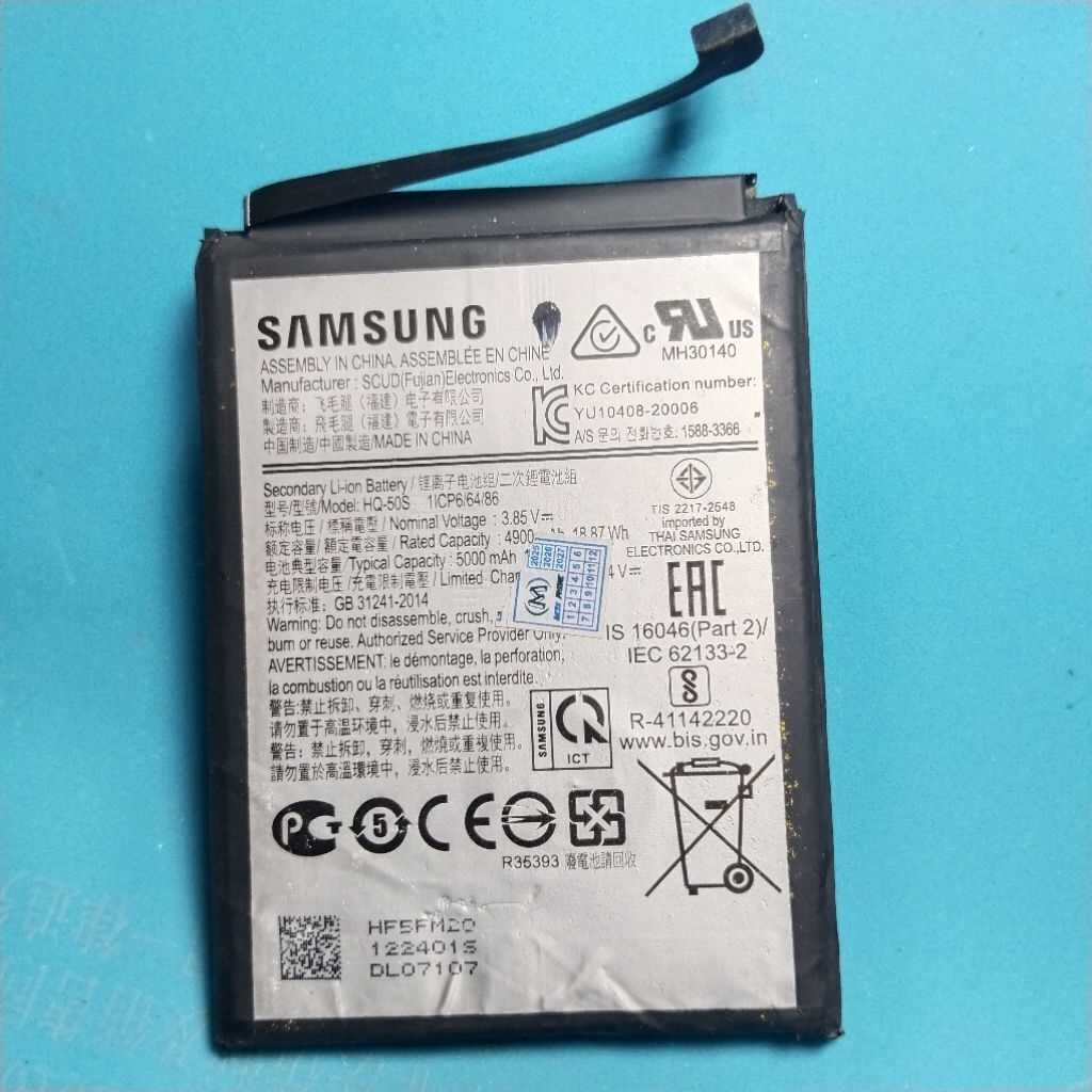 BATERAI ORI COPOTAN HQ-50S SMS A02S/A03S TESTED BERGARANSI