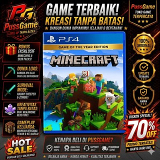 Minecraft, For Playstation PS4 & PS5