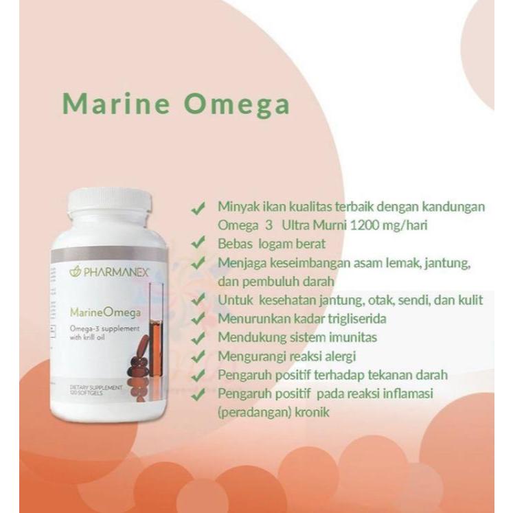 Marine Omega Mengandung EPA dan DHA ED 02/2027