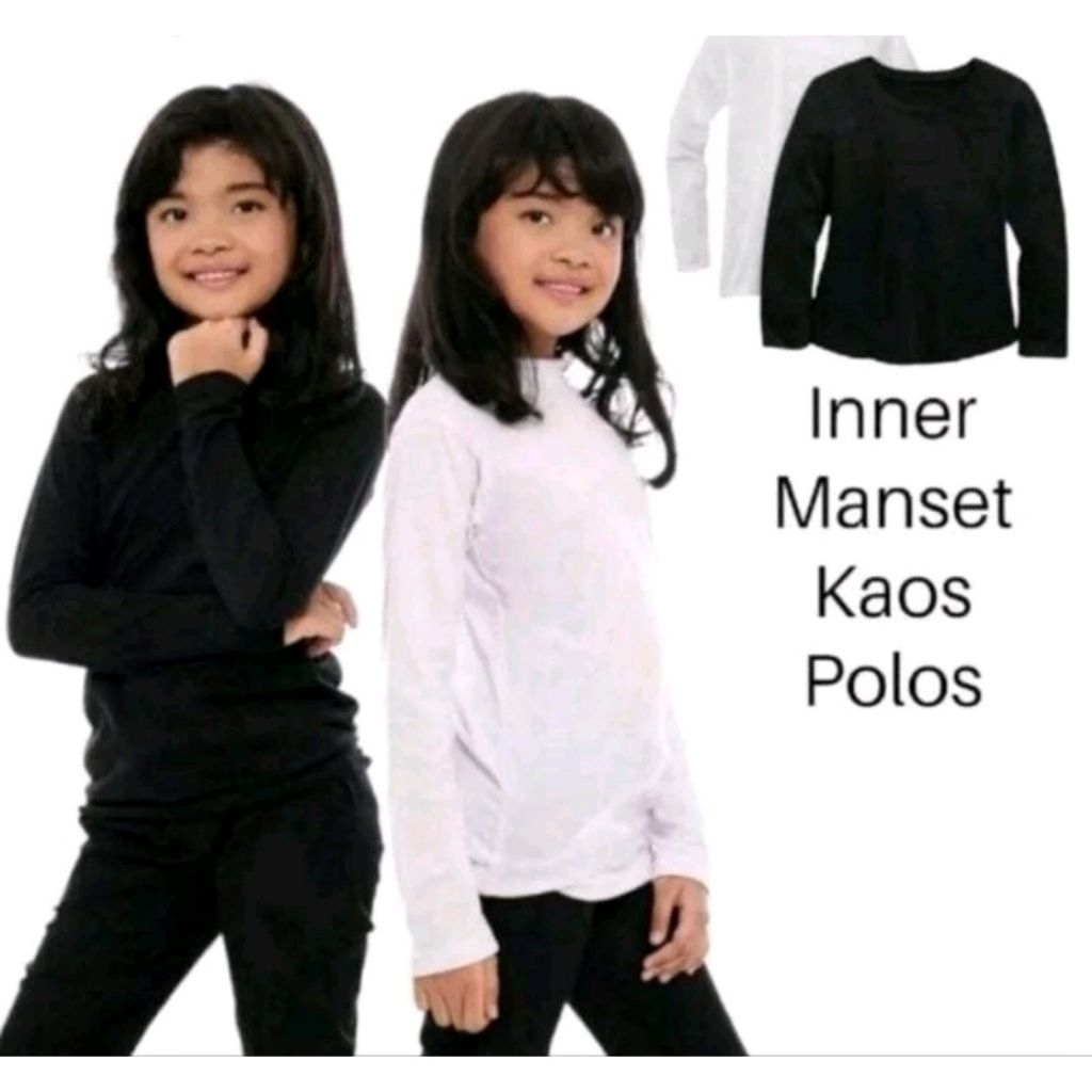 Baju Manset Anak | Manset Baju Anak Bahan Kaos Adem | Manset Baju
