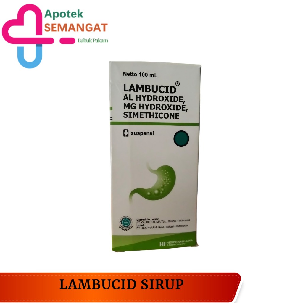 Lambucid Syrup 100ml Untuk Asam Lambung