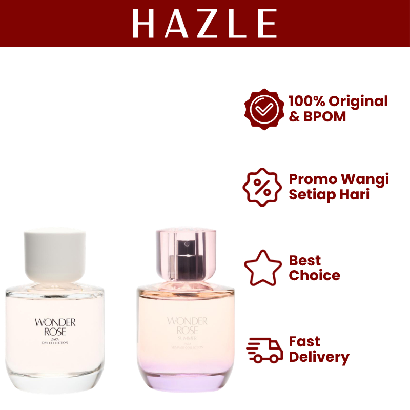 Parfum Zara Wonder Rose EDT + Zara Wonder Rose Summer EDT Set 90 ml