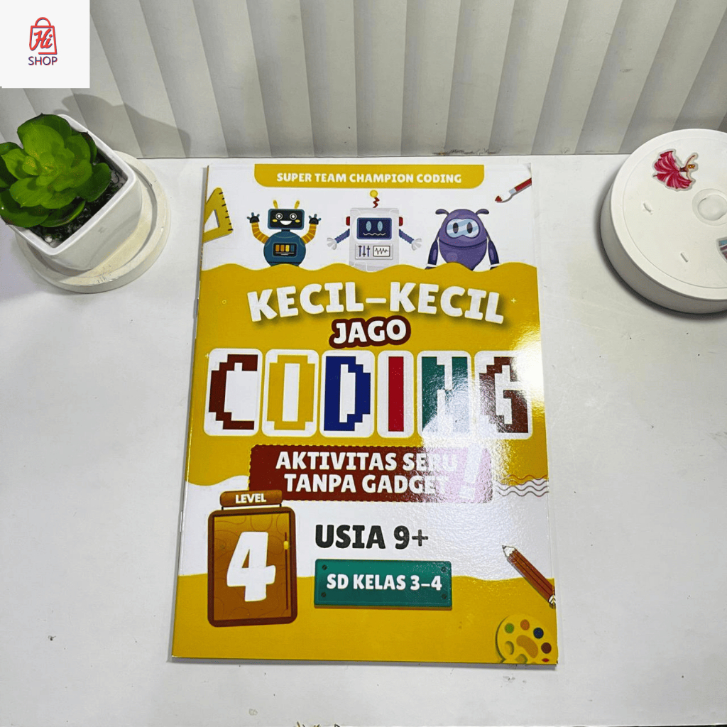 Buku Anak - Kecil-Kecil Jago Coding LEVEL 4 Buku Coding Anak