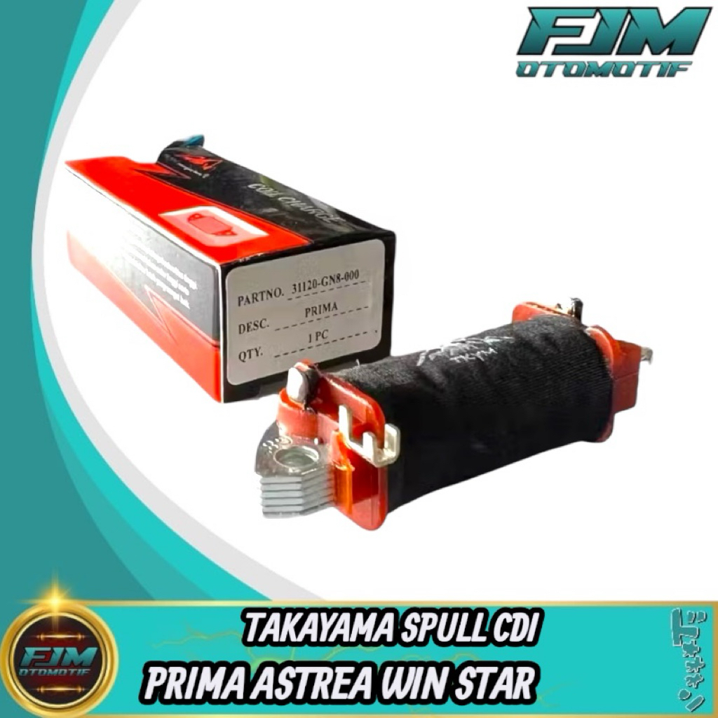 Spull CDI Honda Win Star Prima Astrea Original Takayama
