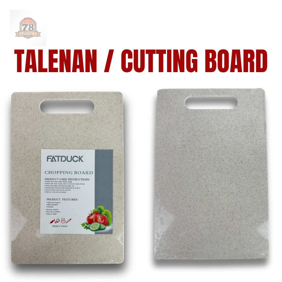 Talenan Plastik Tebal Cutting Board Marble Chopping Board