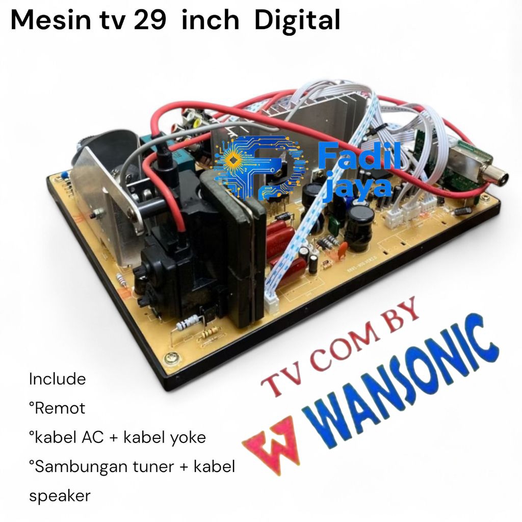 Mesin TV Tabung Digital 29 inc Tv com by wansonic