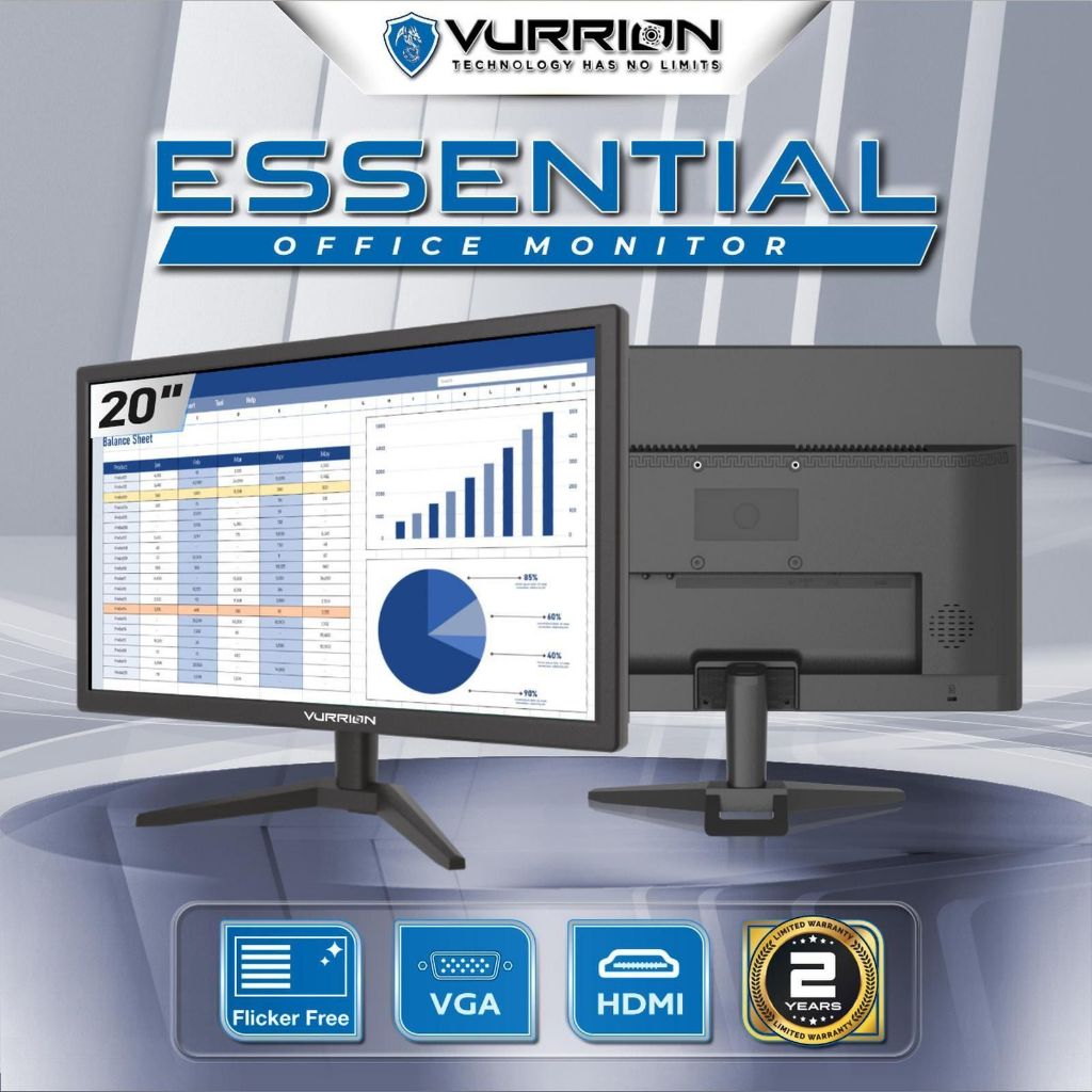 LCD MONITOR 20 INCH VURRION