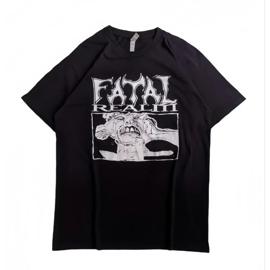 t-shirt fatal realm tag American apparel