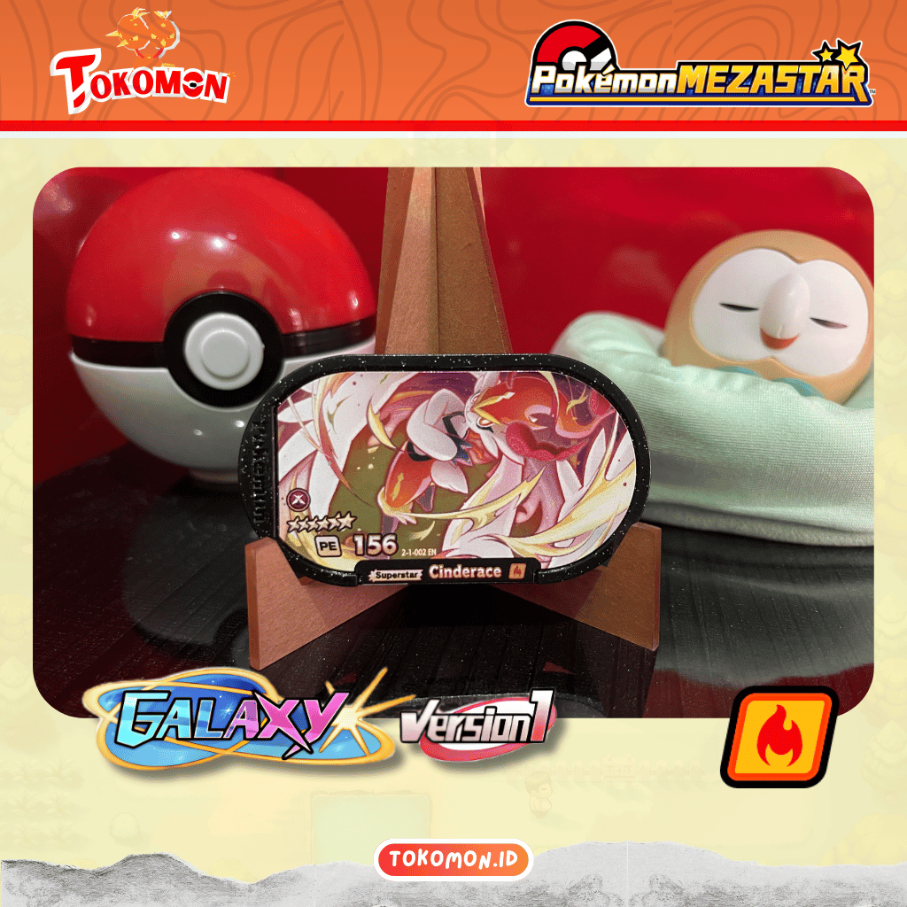 Mezatag Pokemon Cinderace Dynamax