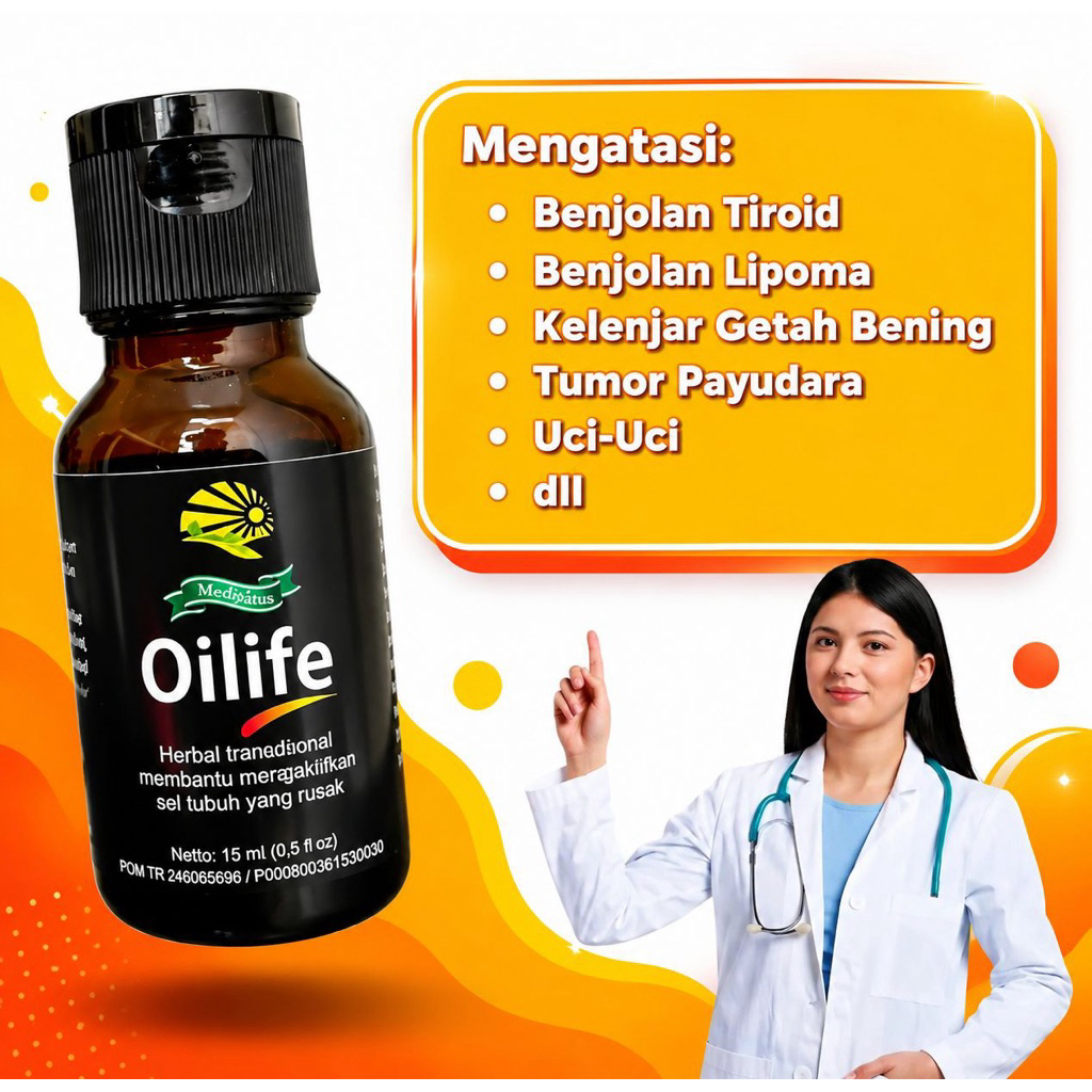 Minyak Oles Benjolan Oilife , Benjolan di Seluruh tubuh BPOM