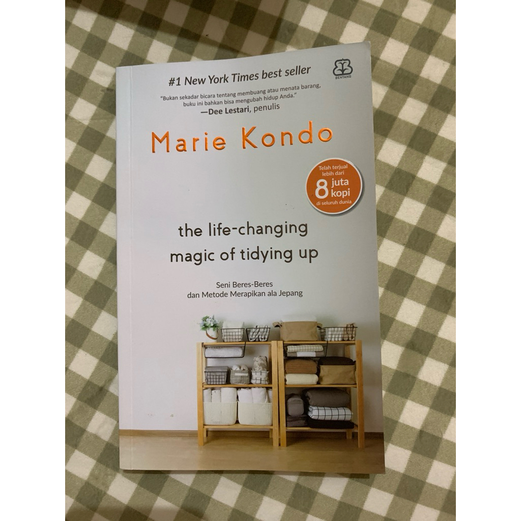 preloved buku marie kondo