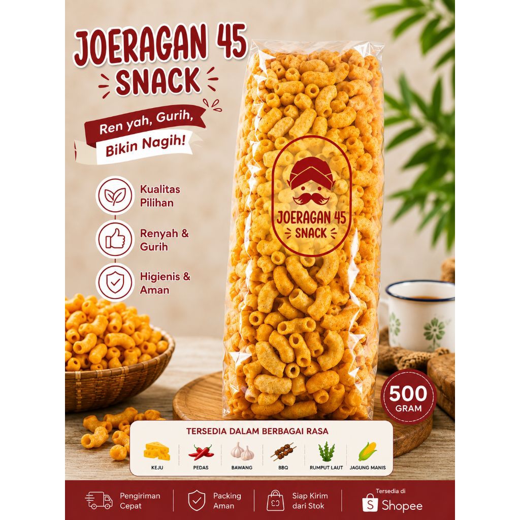 MAKARONI GORENG MEKAR 1 bal