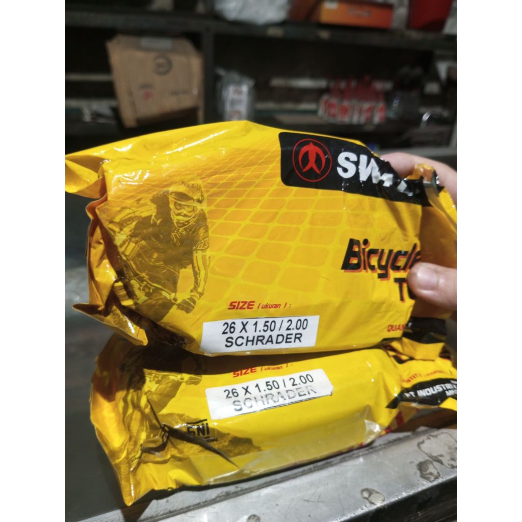 BAN DALAM SWALLOW SEPEDA ONTHEL 26 X 1.50 / 2.00 SCH TERMURAH