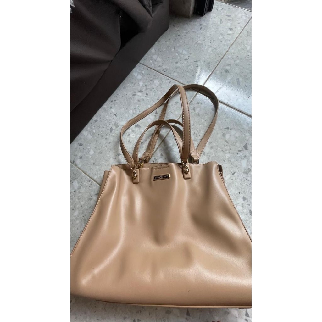 tas wanita totebag bekas polomino