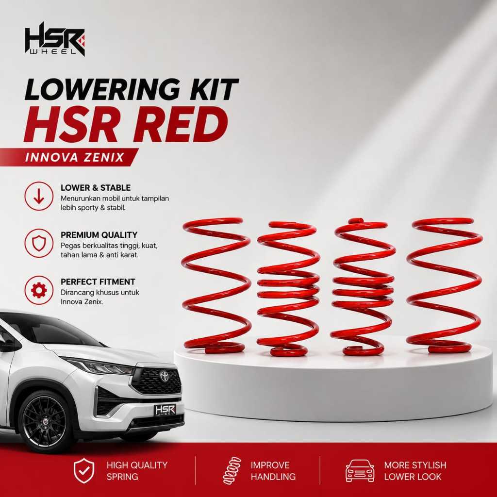 PER CEPER LOWERING KIT HSR INNOVA ZEINIX