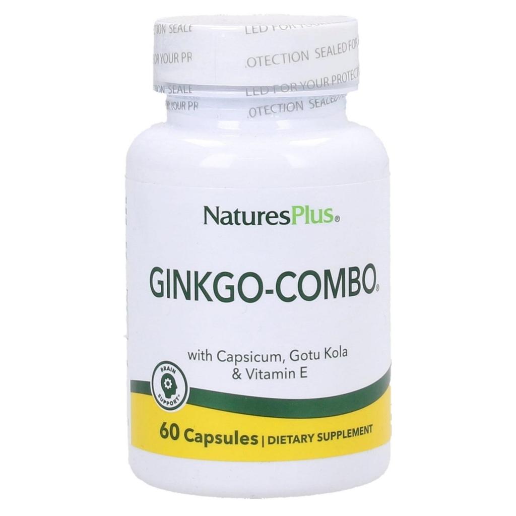 Nature's Plus Ginkgo Combo Biloba NaturesPlus Natures Nature 60 kapsul