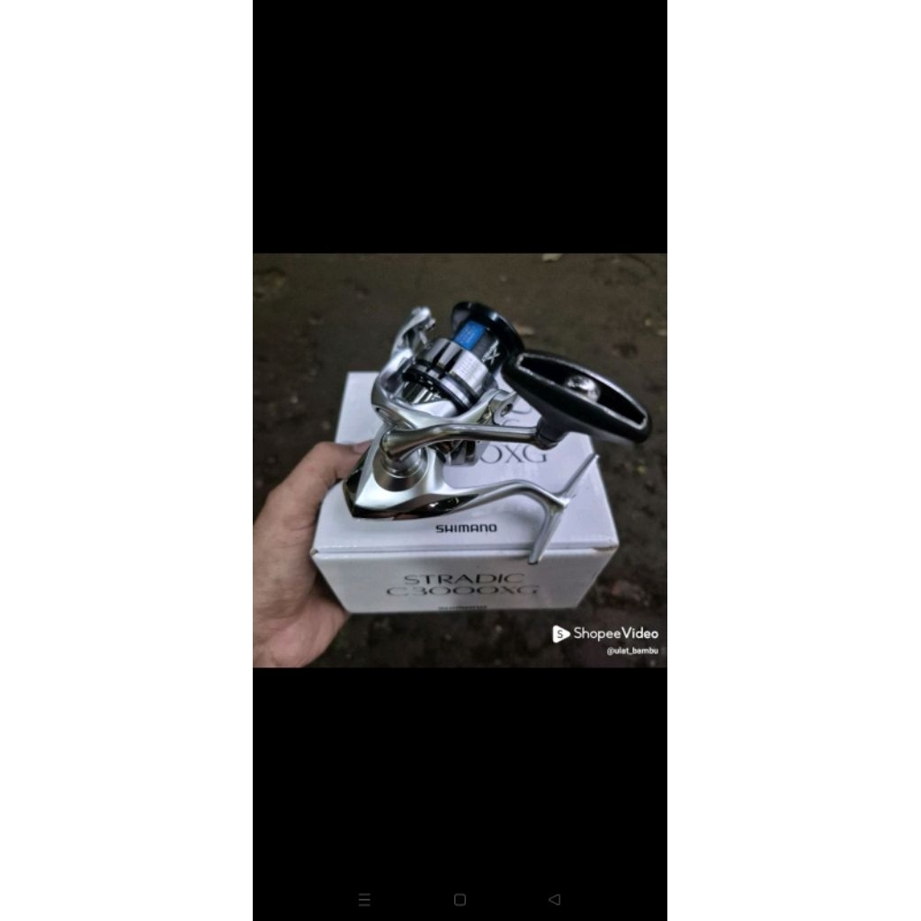 REEL SHIMANO STRADIC | Alat Gulungan Pancing | Spinning
Gear Ratio: 6.4:1.

Max Drag: 9 kg (19.8 lbs