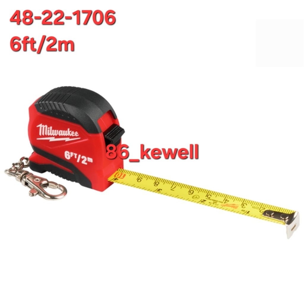 Meteran Milwaukee 6ft/2m 48-22-1706 / ORIGINAL
