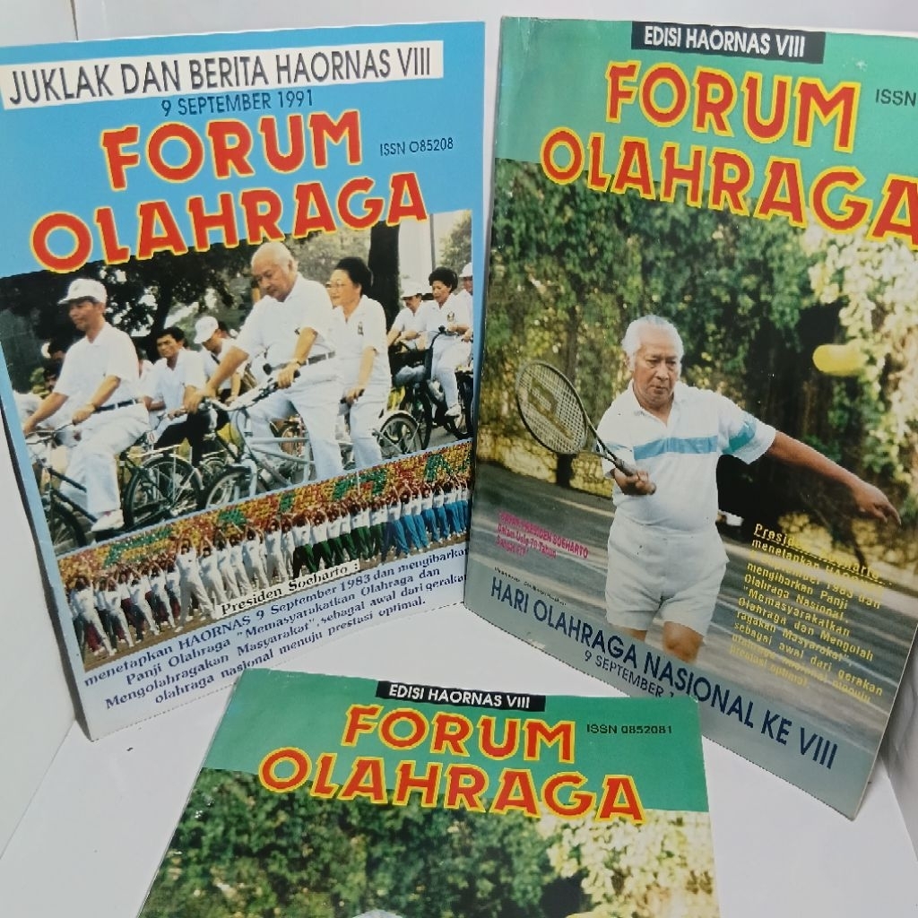 FORUM OLAHRAGA EDISI HAORNAS 1991 SOEHARTO