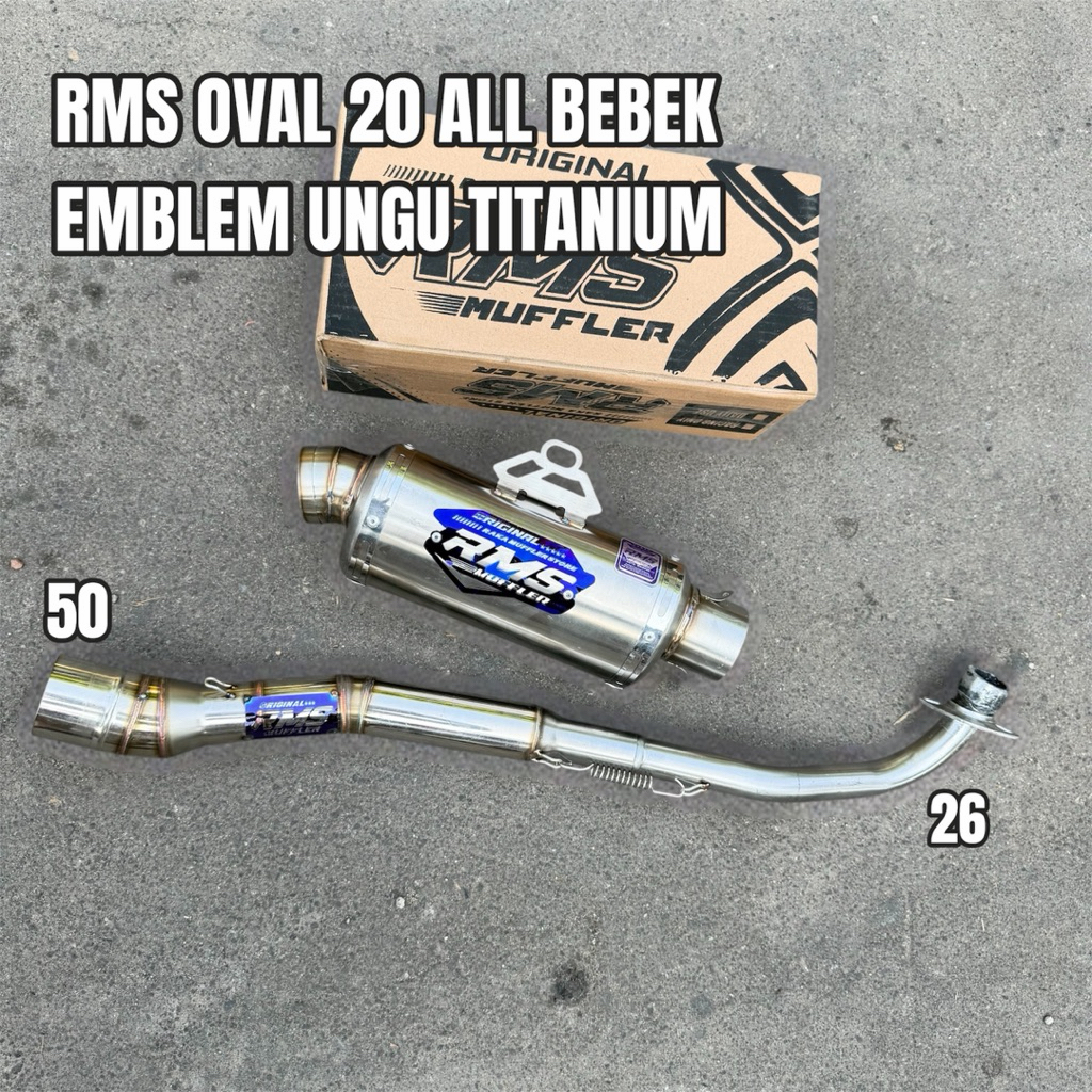 knalpot OVAL 20CM grand legenda supra astrea supra fit new supra 125 karisma blade kirana revo absol
