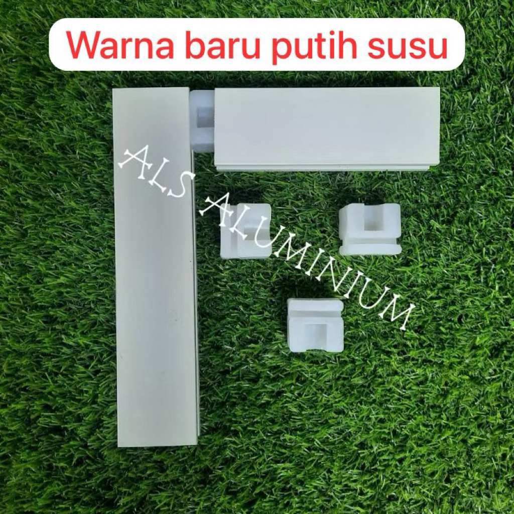 SIKU/ SPIGOT PLASTIK PINTU ALUMUNIUM TIANG SLEDING (9055)