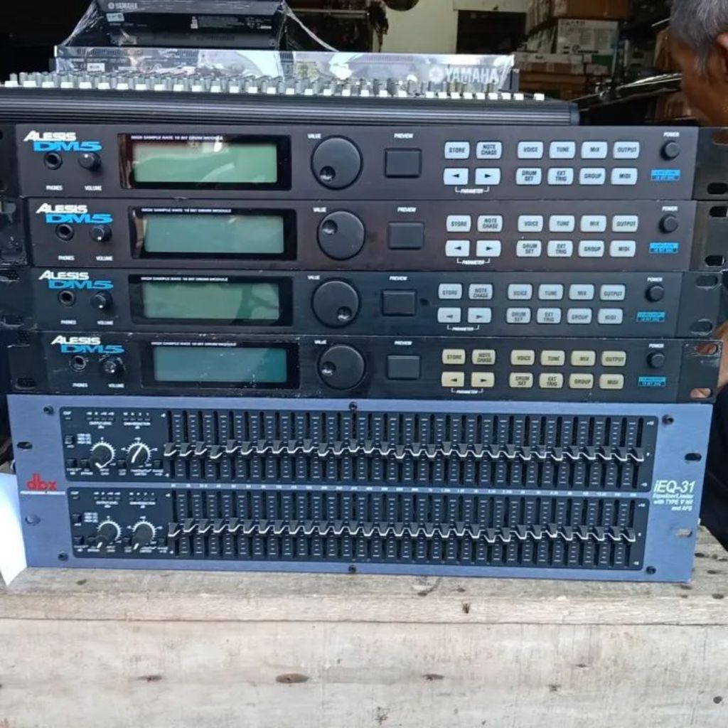 Alesis DM5 DM 5 TAIWAN / Malaysia MODULE KICK Drum HADROH BANJARI