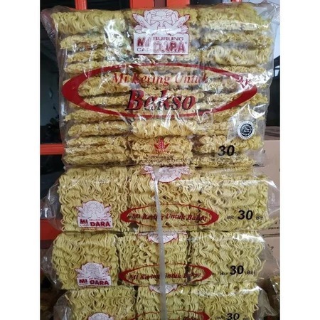 MIE BAKSO CAP BURUNG DARA 1BALL // 5 PACK // 30 KEPING