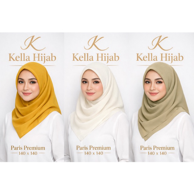 Jilbab Paris Premium Jumbo 140 & Hijab Voal Syari ukuran 140 & Paris Premium Jumbo