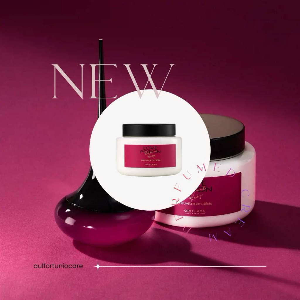 Parfum Body Cream Love Potion Sensual Ruby Oriflame