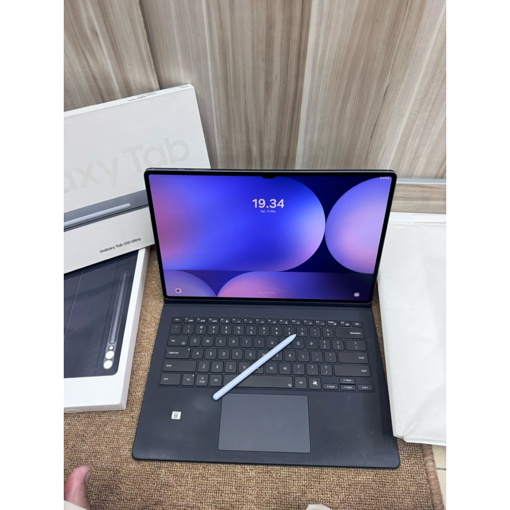 (paket lengkap) Samsung Galaxy Tab S10 Ultra wifi 12/256GB free keybord pen orignal second bekas mul