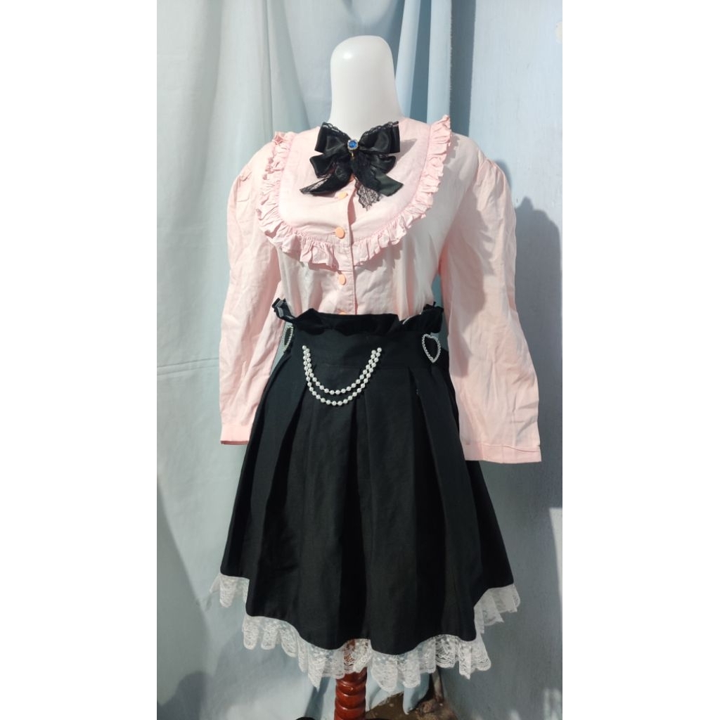 atasan jirai kei pink