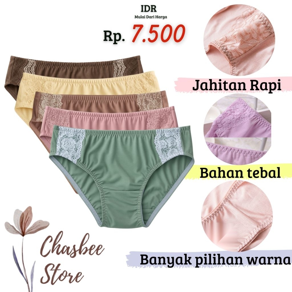 CELANA DALAM WANITA DEWASA CD WANITA RENDA PANTY LADIES CD PEREMPUAN Cd Remaja Cd Murah Celana Dalam