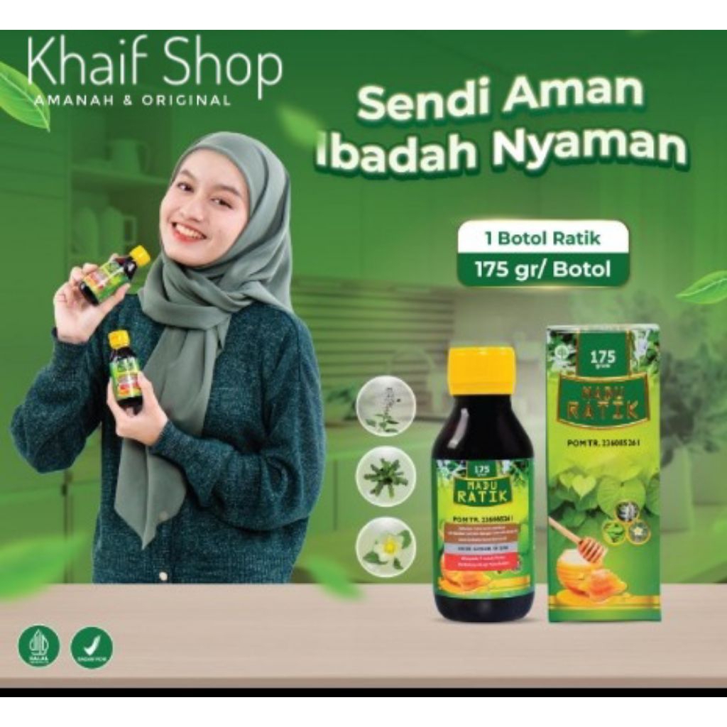 Madu Ratik Madu Herbal untuk Asam urat Rematik Nyeri Sendi Sakit Pinggang Asli