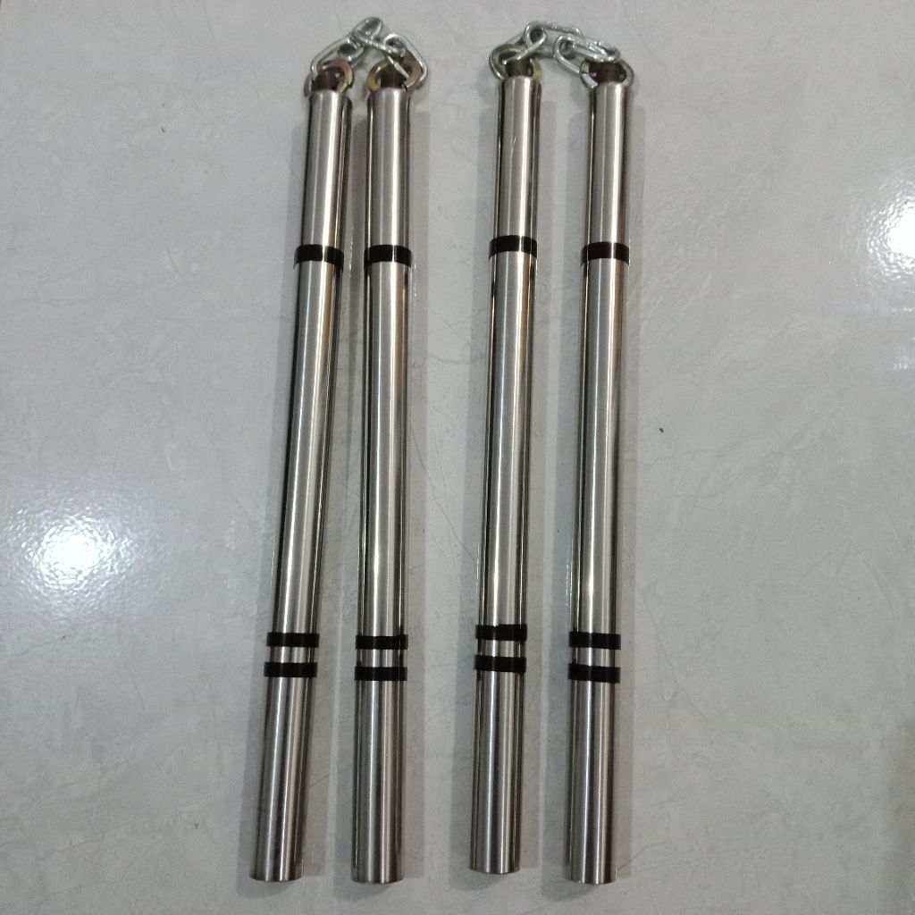 paket grosir nunchaku krincing 2pcs nunchaku  1.9cm dan 2pcs nunchaku krincing  2.2cm