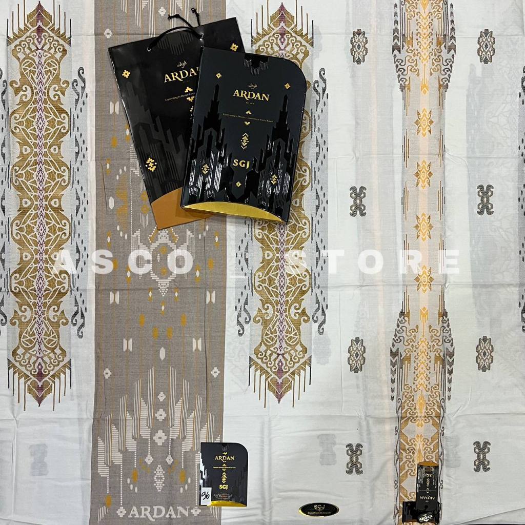 Sarung Ardan SGJ Songket Gunungan Jaquard Gold/ Sarung Ardan SGJ ORI