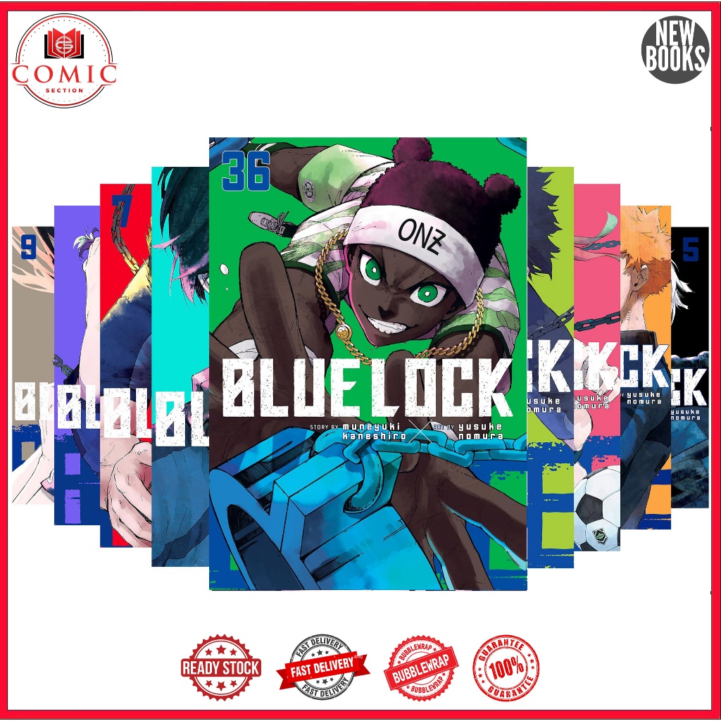 Blue Lock manga (36 Book series)