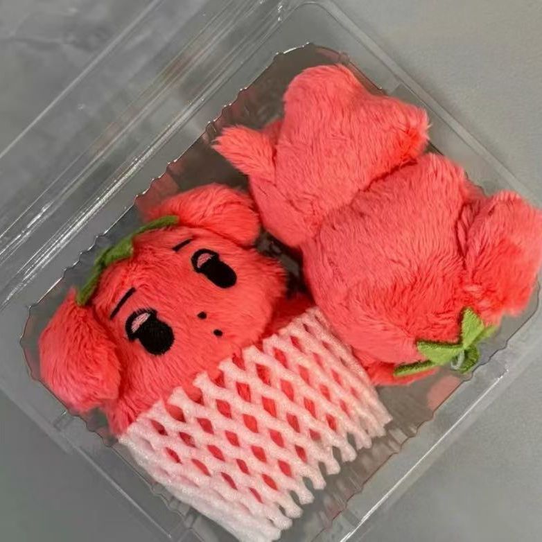 [PO] AESPA Winter Tomato Dog Cotton Doll 10cm