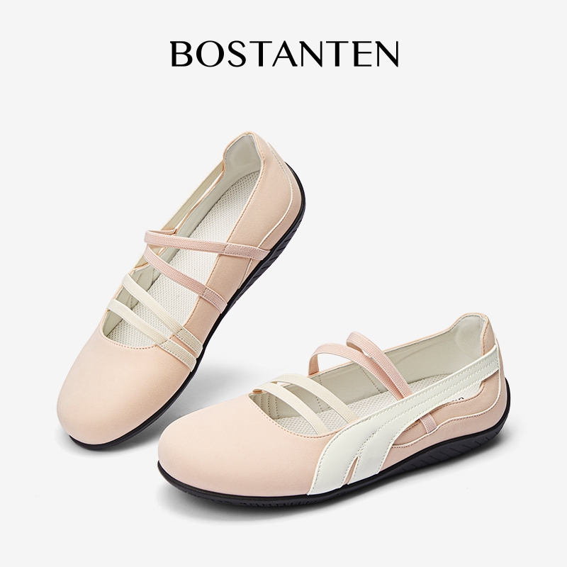 BOSTANTEN Blackpink Shoes Sepatu Wanita Ballerina