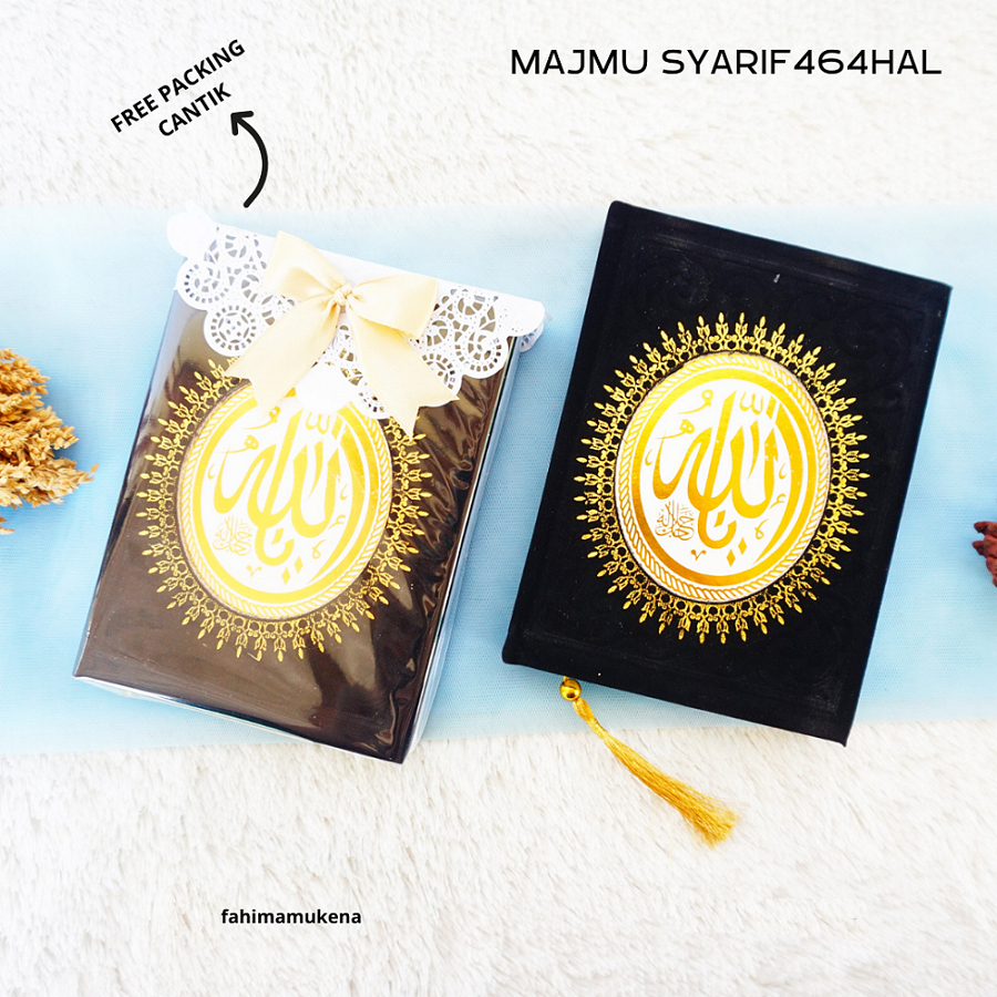 Majmu Syarif 464 Halaman Foto Custom Didalam Buku Yasin Tahlil Yasin Tahlil Sampul Bludru