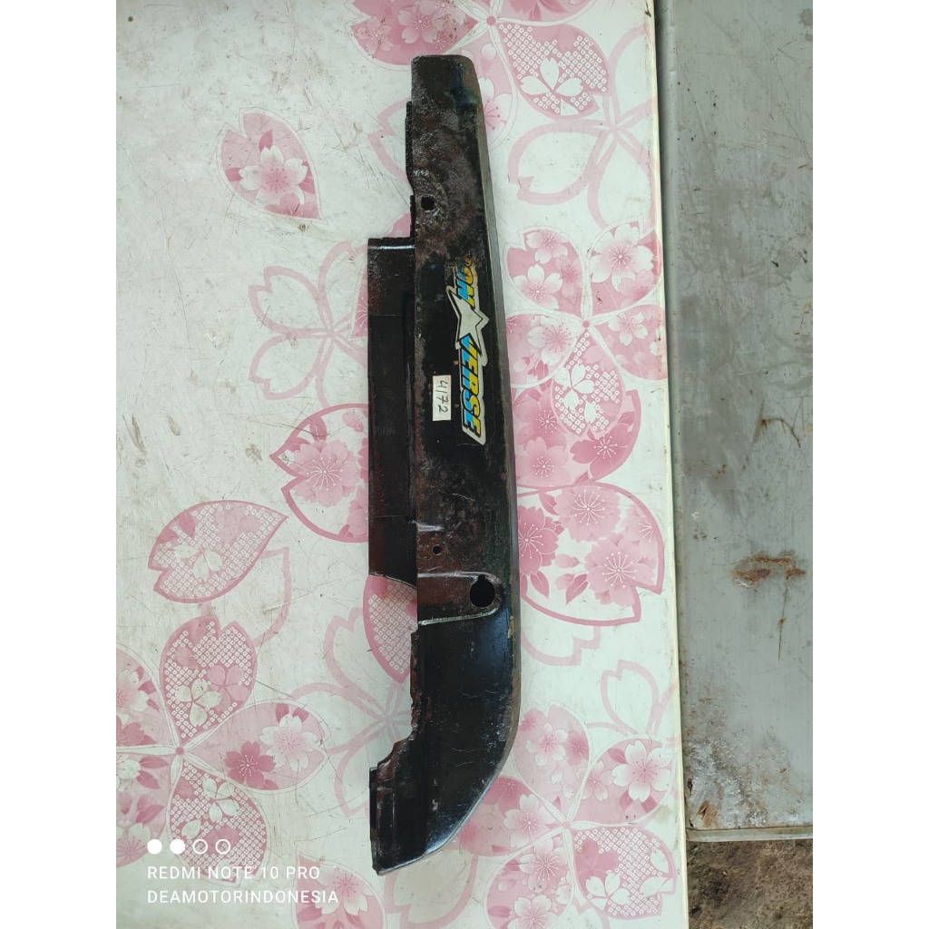 Tutup Rantai Katengkas Keteng rc100 Rc110 Rc Bravo Black Dk ori original / 4172