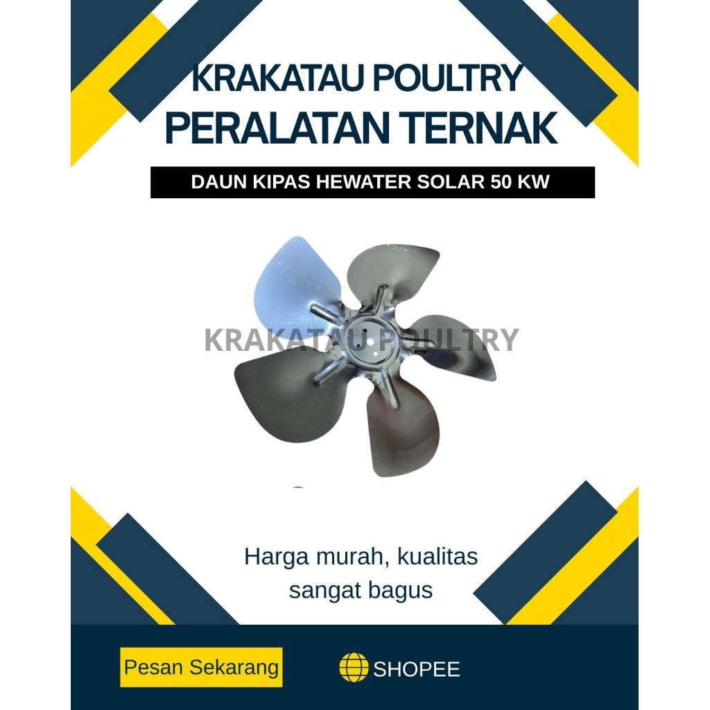 DAUN KIPAS HEATER SOLAR 50 KW